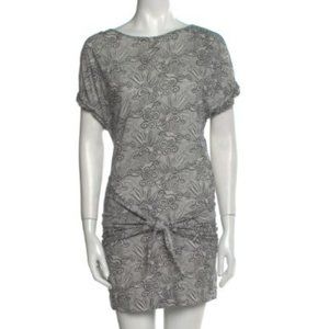 Printed cotton gray Philip Lim 3.1 mini dress